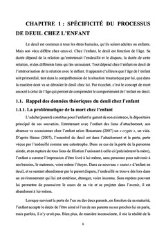 Enfant en deuil, professionnel de l'Education et institution