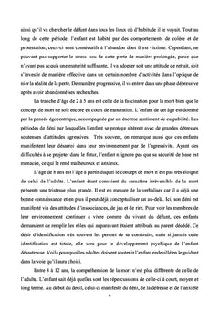 Enfant en deuil, professionnel de l'Education et institution