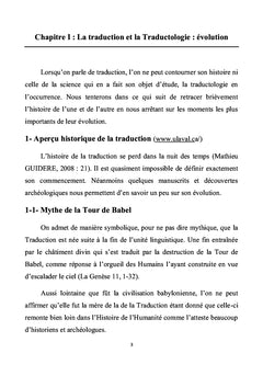 Manuel de Traductologie