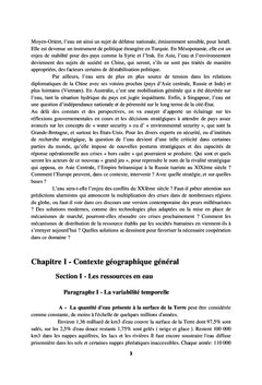 La géopolitique de l'eau, enjeux et stratégies, du local au global