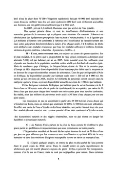 La géopolitique de l'eau, enjeux et stratégies, du local au global