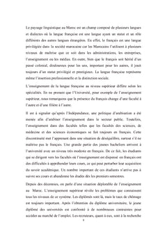 Pour une didactique interculturelle du FLE au Maroc
