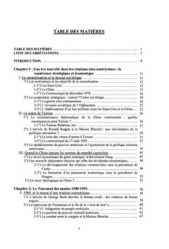 Les relations sino-américaines de 1979 à 2000