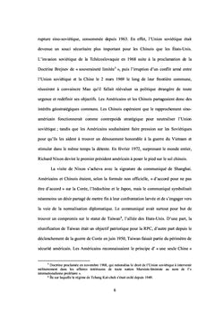Les relations sino-américaines de 1979 à 2000