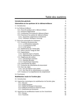 Analyse automatique de la vidéo-surveillance