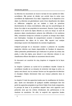 Analyse automatique de la vidéo-surveillance