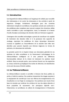 Analyse automatique de la vidéo-surveillance