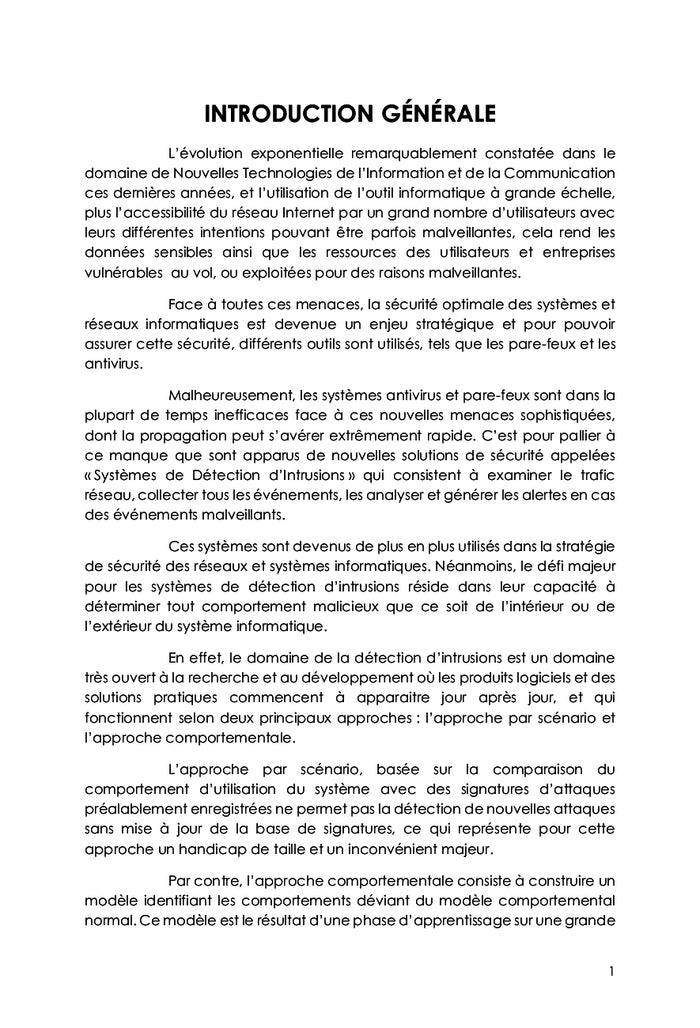 Système de Détection d'Intrusion par Apprentissage Automatique