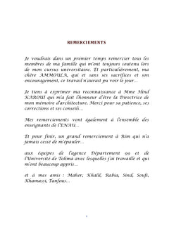 Réhabilitation et Mise en valeur du domaine Saint-Joseph de Thibar