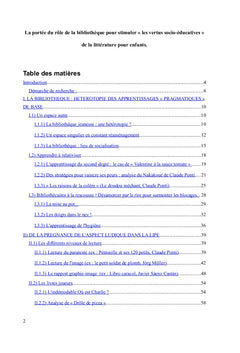 La bibliothèque jeunesse: une hétérotopie socio-éducative