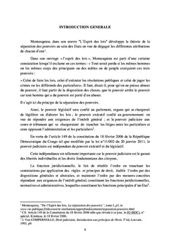 L'indépendance des juges congolais entre mythe et réalité