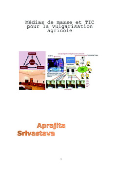Médias de masse et TIC pour la vulgarisation agricole