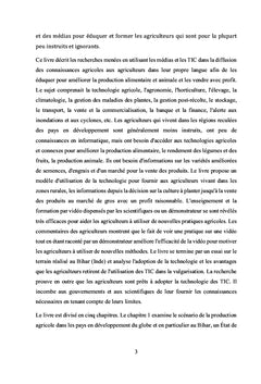 Médias de masse et TIC pour la vulgarisation agricole
