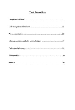 Le septième continent