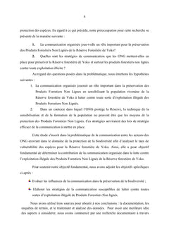 Apport de communication dans la lutte contre l'exploitation illégale
