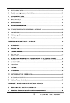 Étude des Suites Numériques au Secondaire et leurs Applications