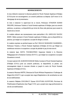 Étude des Suites Numériques au Secondaire et leurs Applications