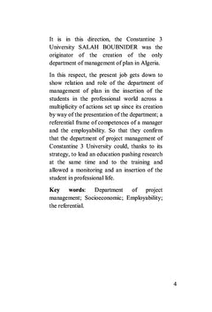La relation de l'université-secteur socio-économique