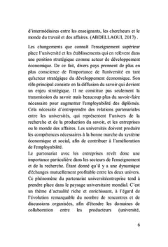 La relation de l'université-secteur socio-économique