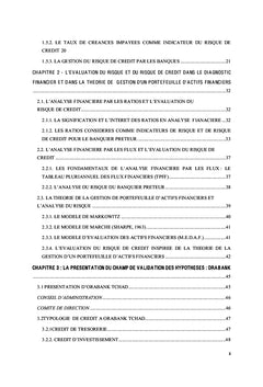 Déterminants des impayés et gestion du risque de crédit bancaire