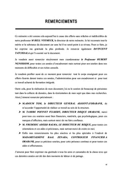 Déterminants des impayés et gestion du risque de crédit bancaire