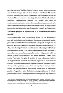 La drogue et la traite des êtres humains