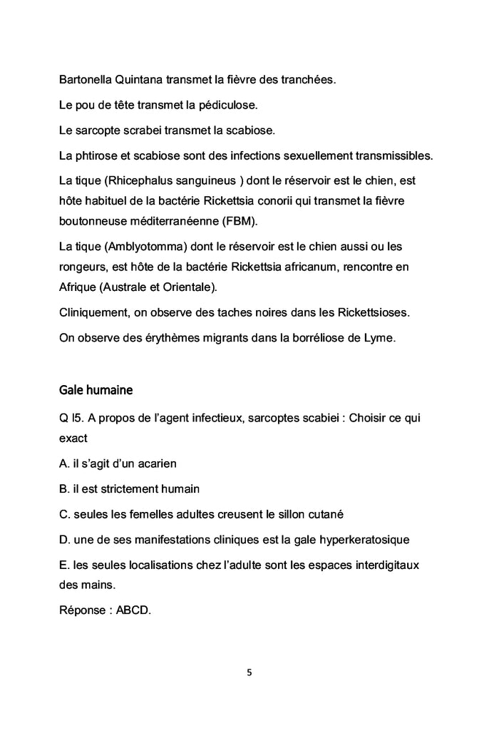 Médecine tropicale et de voyage