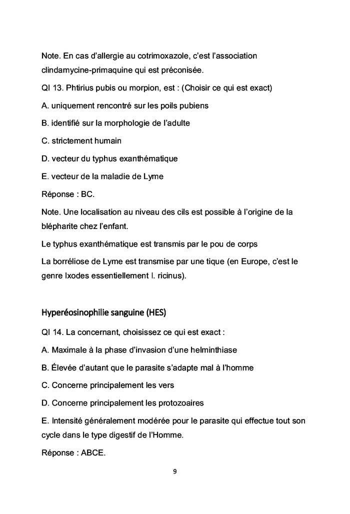 Médecine tropicale et de voyage