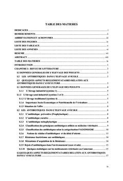 Évaluation de l'utilisation anarchique des antibiotiques