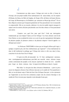 La Gouvernance De L'union Africaine Et La Theorie Juridique De L'etat Multinational