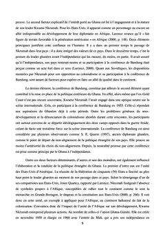La politique extérieure du Ghana sous Kwame Nkrumah (1957-1966)