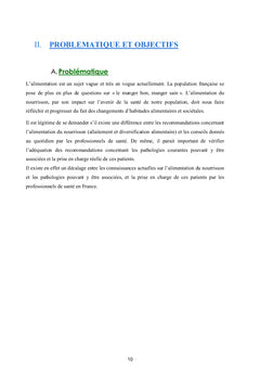 Alimentation du nourrisson et pathologies associées