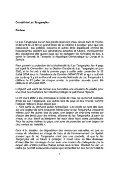Conseil du Lac Tanganyika