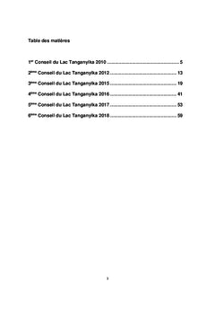Conseil du Lac Tanganyika