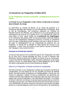 Conseil du Lac Tanganyika