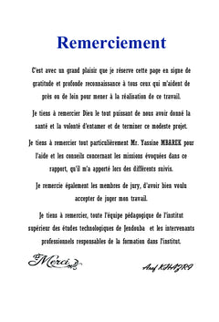 Conception et développement d'une application web