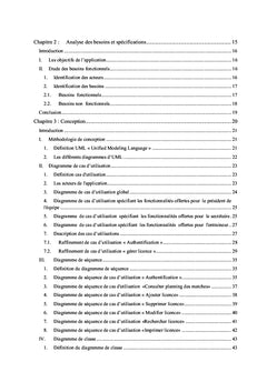 Conception et développement d'une application web
