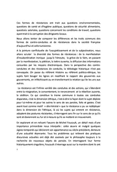 Un courage et une vérité