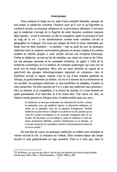 Essai sur les pratiques médicales au Gabon Rites, Croyances, Ethnies