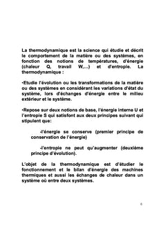 Thermodynamique appliquée