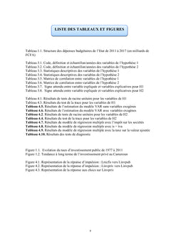 Politique Fiscalité et Investissement Domestique au Cameroun