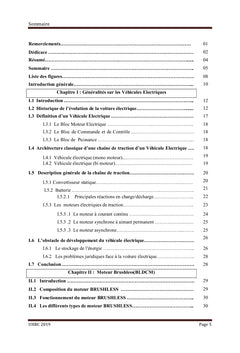 Étude et Réalisation d'un Véhicule Électrique II