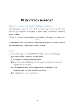 Création d'enreprise SERVICE CLEAN