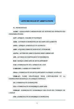Les APE et l'Intégration Régionale Africaine