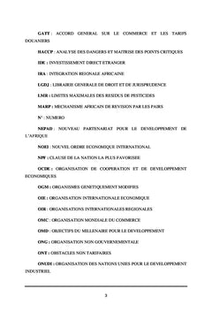 Les APE et l'Intégration Régionale Africaine