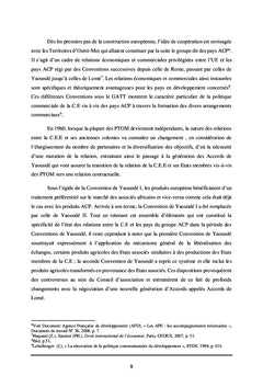 Les APE et l'Intégration Régionale Africaine