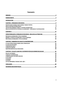 Usages journalistiques et médiatiques de Twitter par les journalistes
