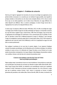 Usages journalistiques et médiatiques de Twitter par les journalistes