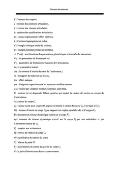 Commande des Robots GAIOTTO MITSUBISHI