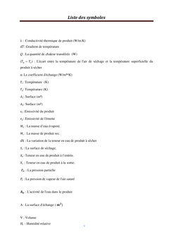 Optimisation d'un Séchoir Solaire